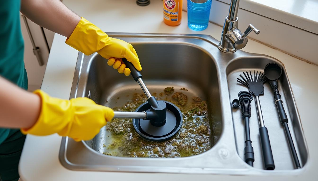 Conseils pratiques pour déboucher efficacement votre évier