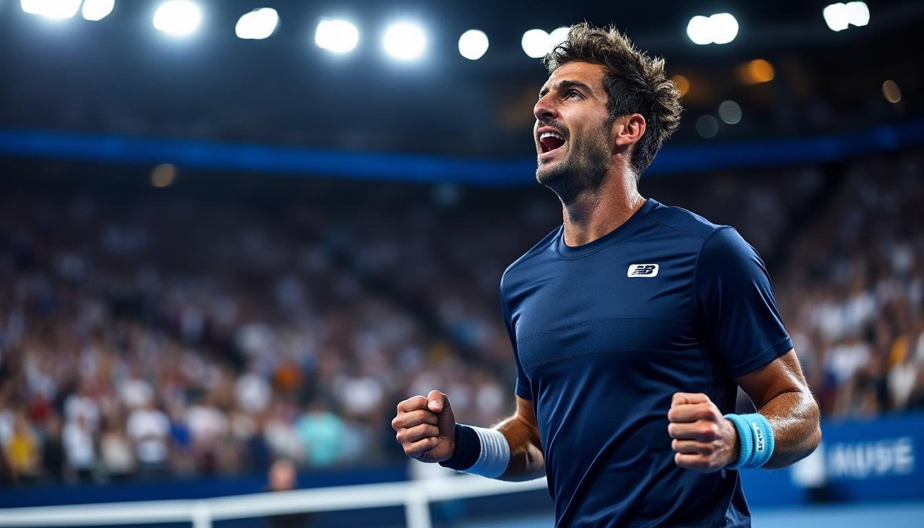 Cerundolo demeure invaincu dans le format UTS après la première journée de la finale londonienne Victorian Plumbing UTS