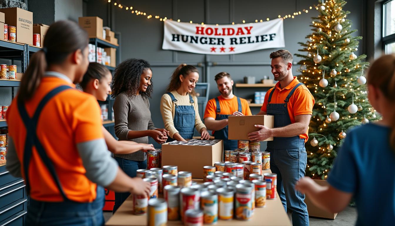 mr. drain plumbing réussit sa campagne solidaire « chasse à la faim », mobilisant la communauté pour aider les plus démunis pendant les fêtes et faire la différence.