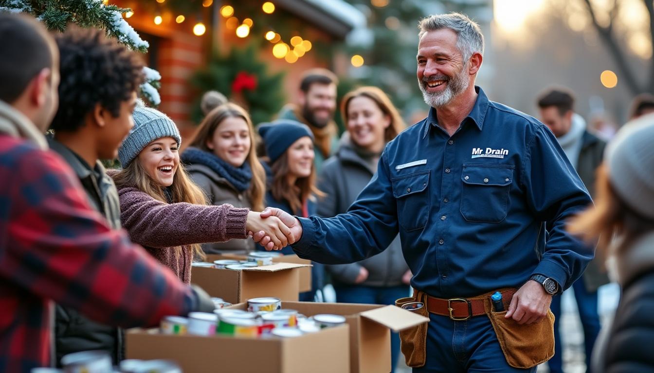 Mr. Drain Plumbing conclut avec succès la campagne solidaire « Chasse à la Faim », incitant la communauté à soutenir les plus démunis durant les fêtes