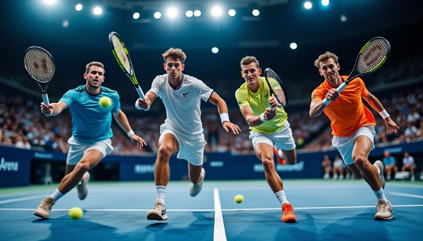 découvrez comment rublev, de minaur, humbert et ruud se sont brillamment qualifiés pour les demi-finales du grand final de l'uts london victorian plumbing lors d'un super samedi intense et riche en émotions.
