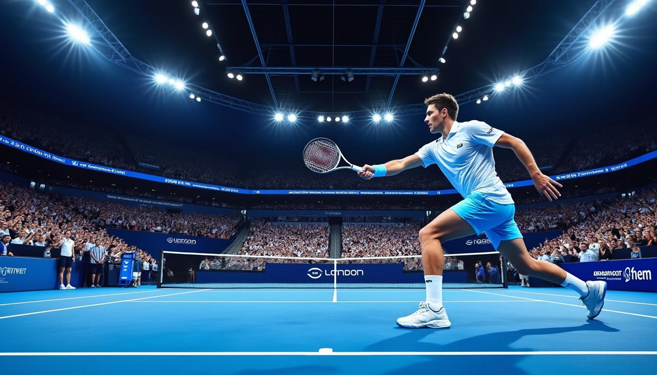 Rublev, De Minaur, Humbert et Ruud se qualifient pour le dernier carré du Grand Final de l’UTS London Victorian Plumbing après un Super Samedi haletant