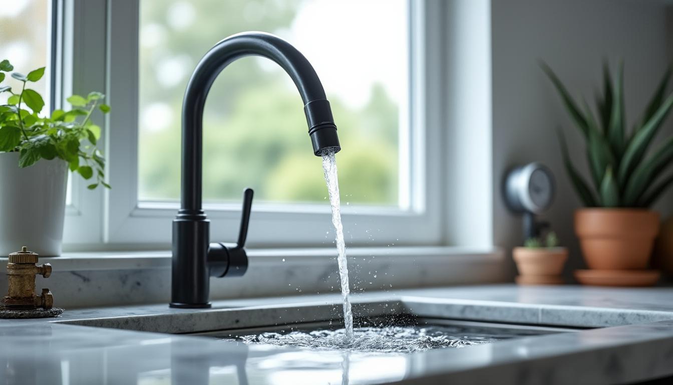 Pression d’eau trop faible dans la maison : causes possibles