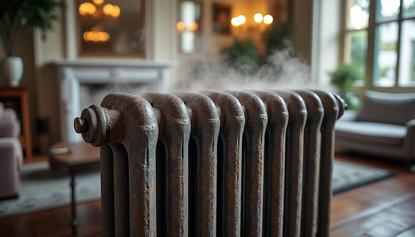 découvrez pourquoi un radiateur froid en bas et chaud en haut indique un déséquilibre du chauffage et comment y remédier pour un confort optimal chez vous.
