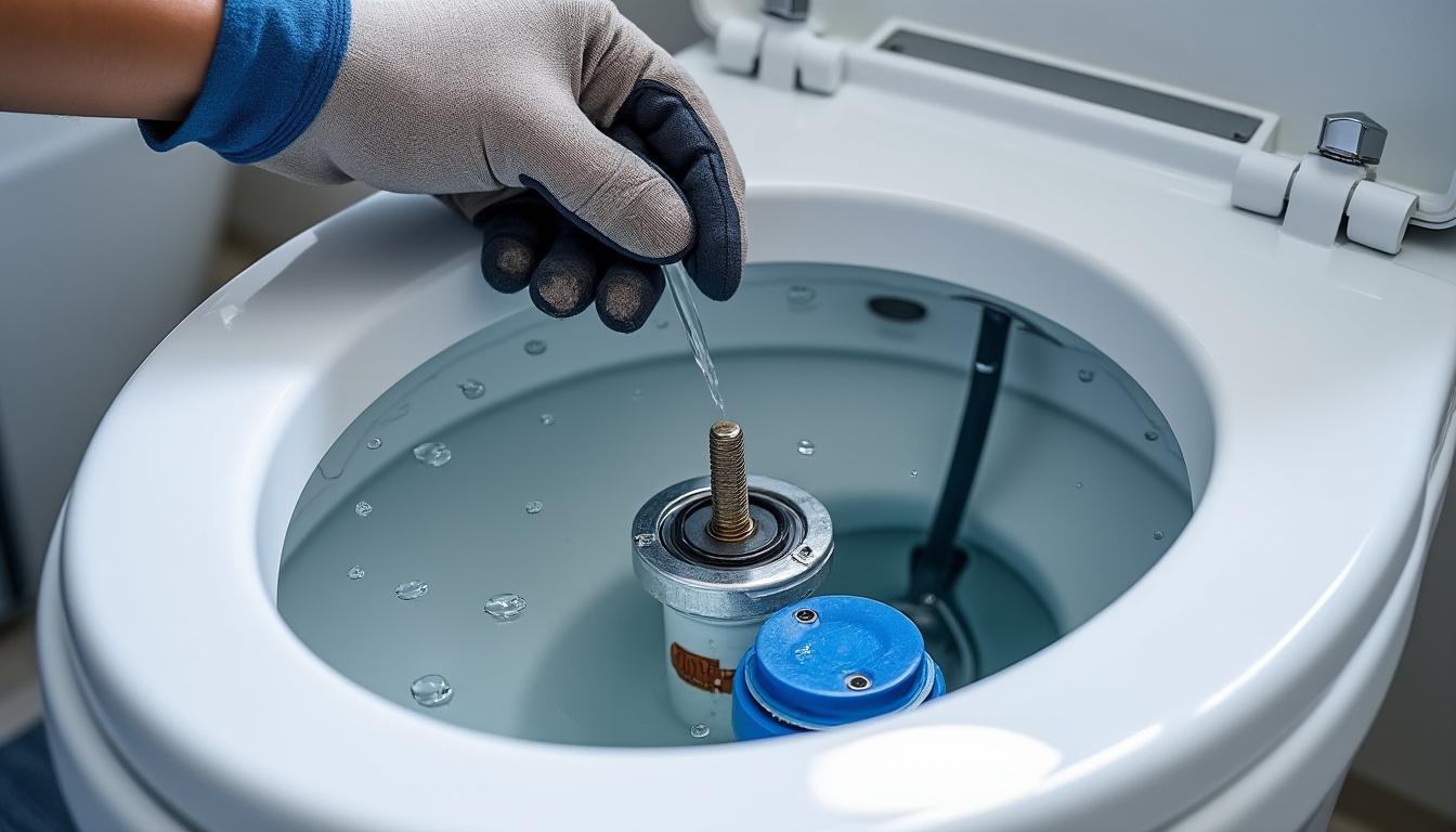 WC qui coule après remplissage : d’où vient le problème