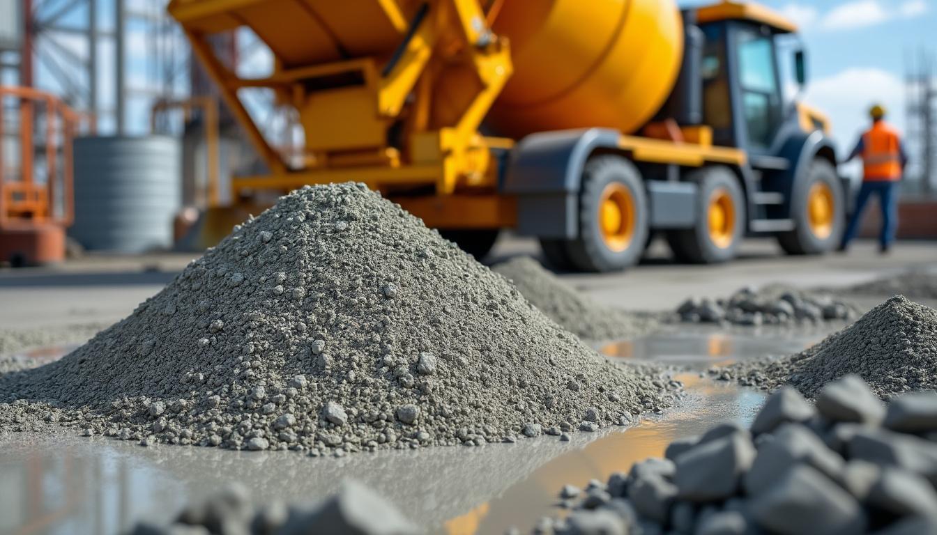 Dosage béton 350 kg avec mélange sable gravier : la méthode exacte pour un béton résistant