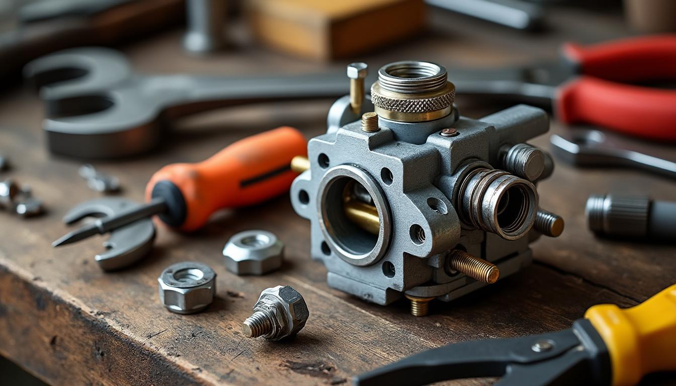 apprenez à régler précisément la vis h et la vis l du carburateur de votre tronçonneuse grâce à notre guide complet, et retrouvez des performances optimales facilement.