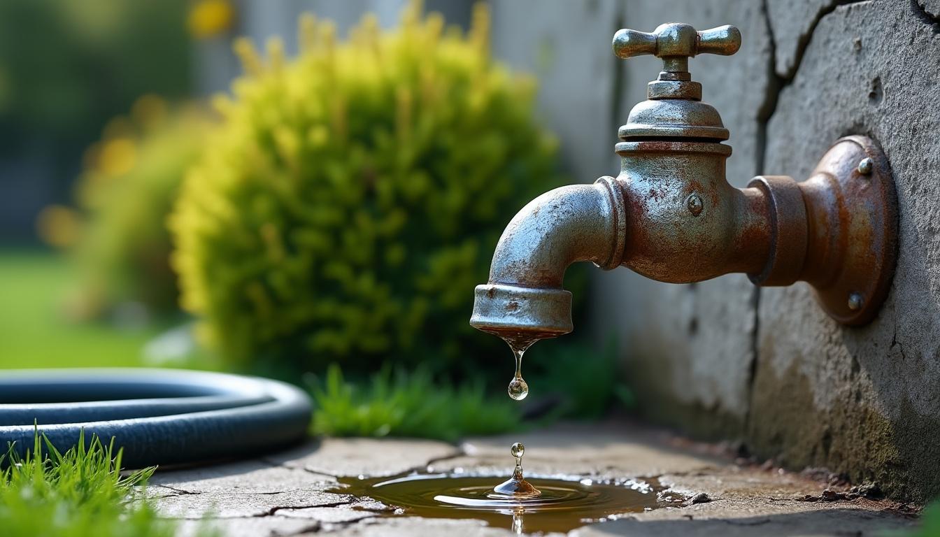 Robinet extérieur qui fuit : causes fréquentes et solutions