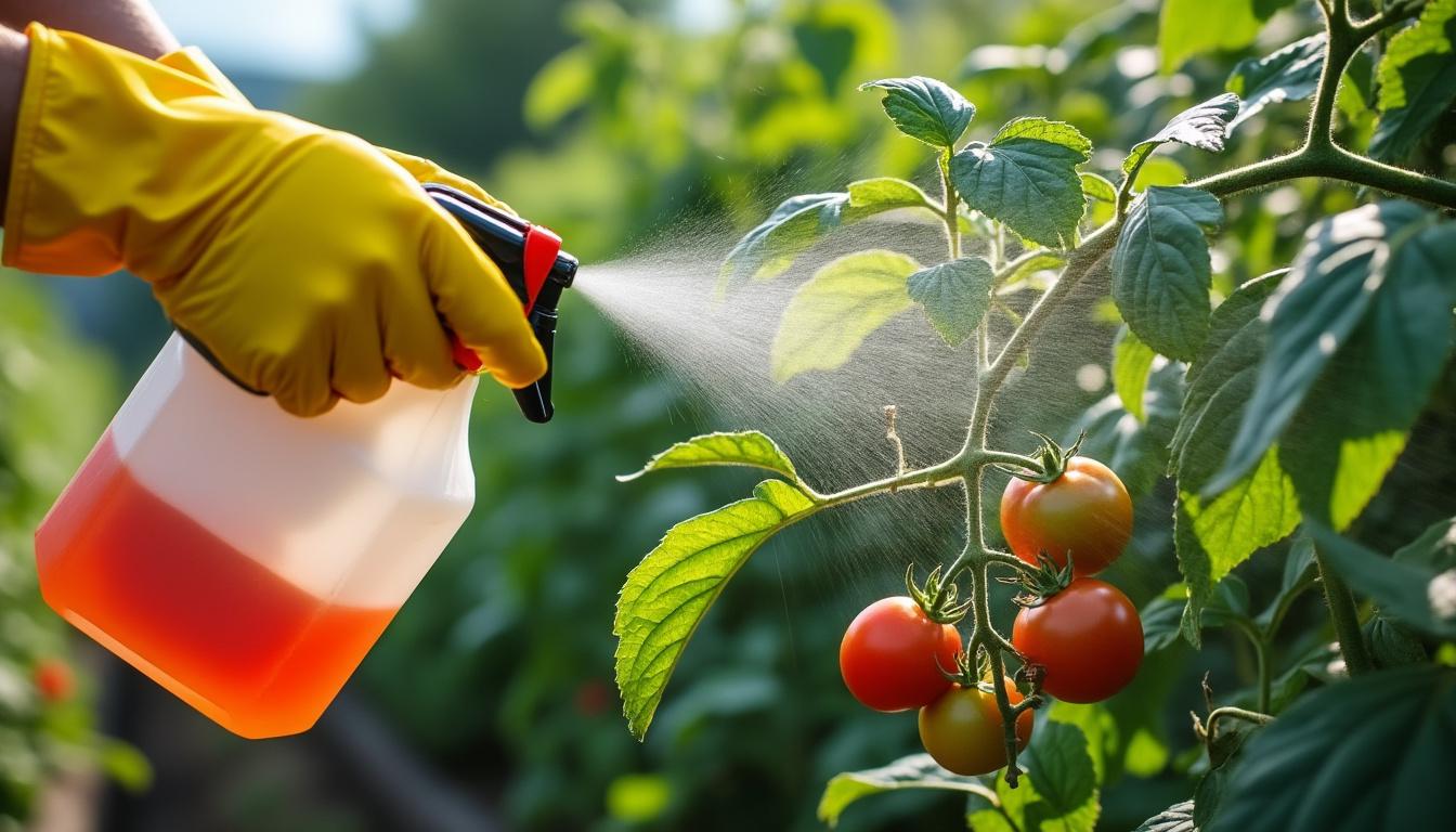 découvrez comment utiliser la bouillie bordelaise pour la culture de la tomate avec un dosage précis et un protocole d'application efficace pour protéger vos plants contre les maladies.