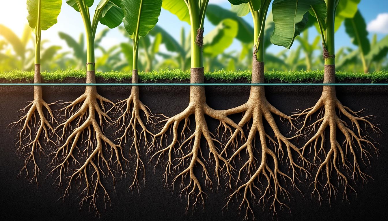 Racine bananier : structure, plantation et entretien pour un développement optimal