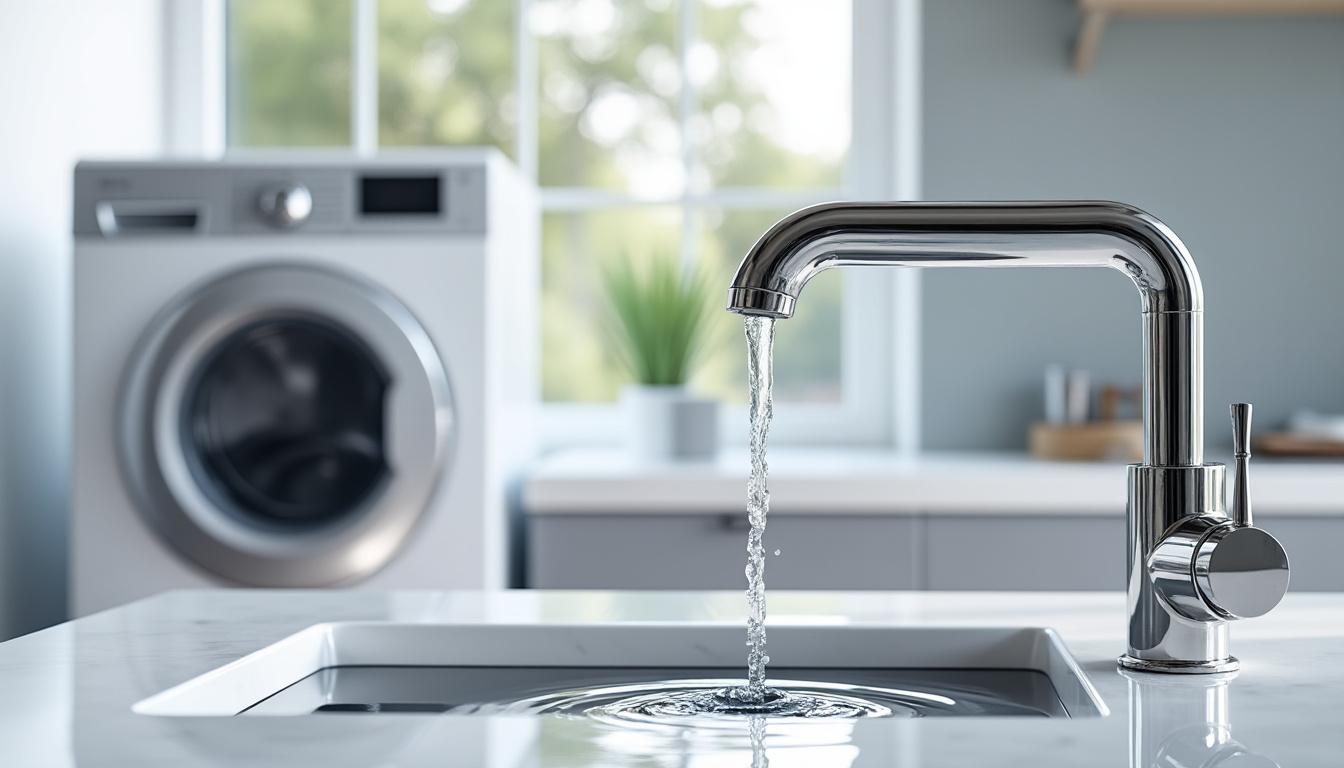 Robinet de machine à laver qui fuit : faut-il le remplacer