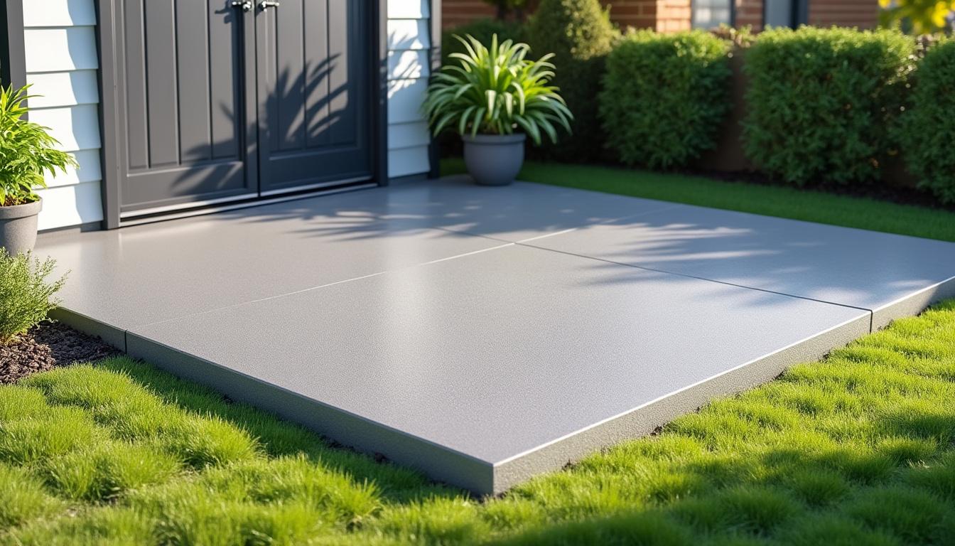 découvrez comment choisir la meilleure base pour votre abri de jardin en métal : dalles, plots ou longrines, adaptés à chaque type de terrain et configuration.