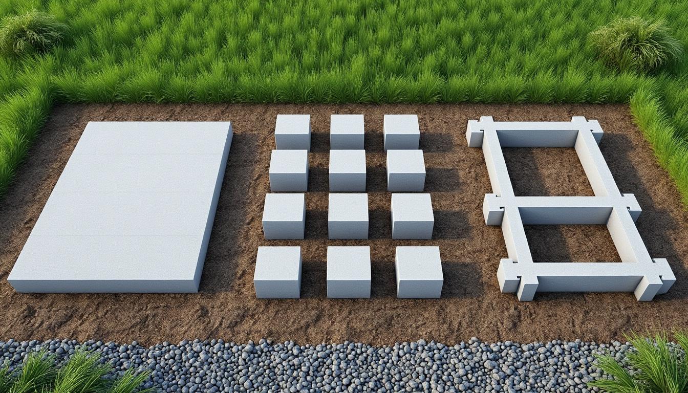 Sur quoi poser un abri de jardin en métal : dalles, plots ou longrines selon la configuration