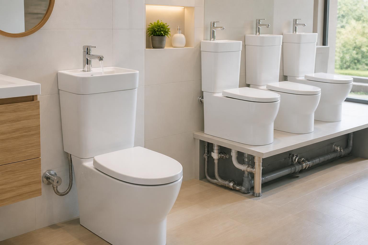 Toilette avec lave main : principe, avantages hydrauliques, modèles et coût de pose