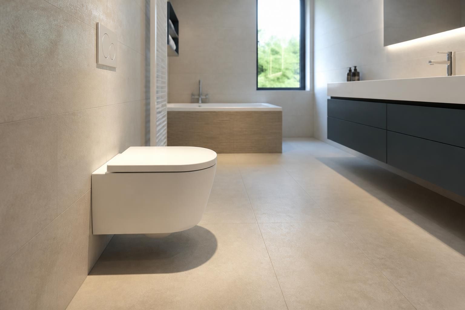 Quelles dimensions prévoir pour un WC suspendu ?