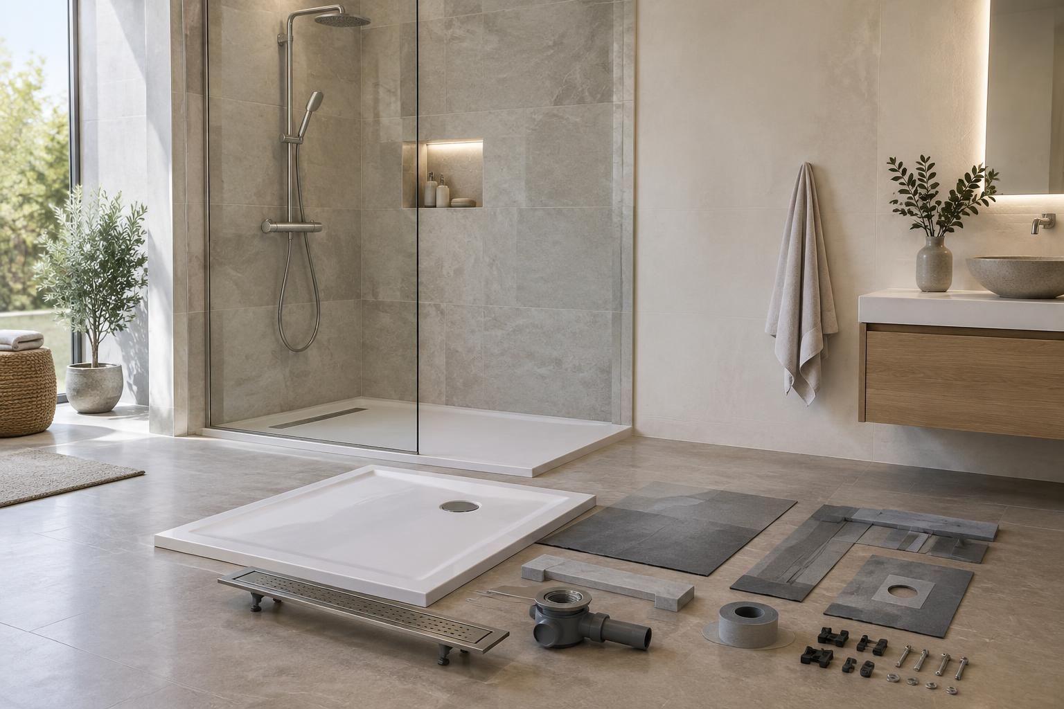 découvrez les éléments indispensables d’un kit de douche italienne complet : receveur, évacuation, paroi et accessoires pour une installation réussie.