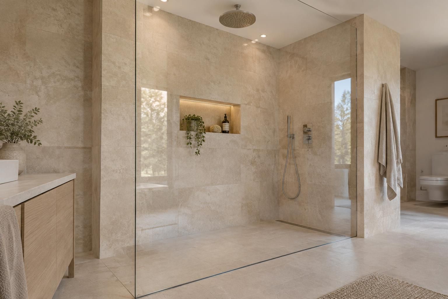 Quelles dimensions pour une douche italienne ?